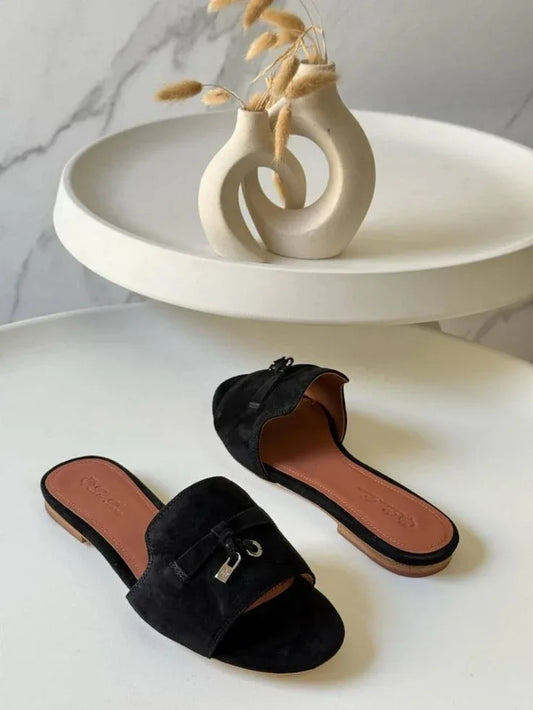 Classic Tan Sandals - Faizah Outlet