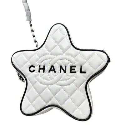 CHANEL Lambskin Quilted Walk of Fame Star Bag - Faizah Outlet