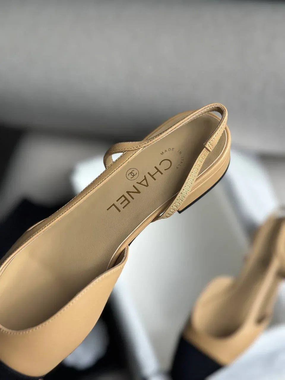 Elegant Flat Slingbacks - Faizah Outlet