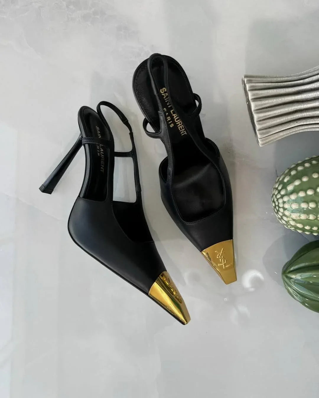 Elegant Stiletto Heel Shoes - Faizah Outlet