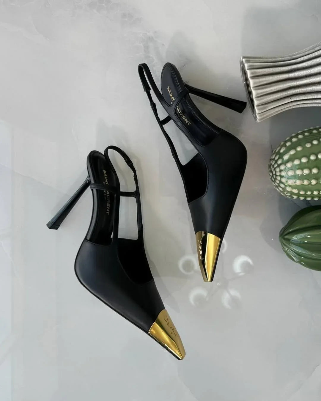 Elegant Stiletto Heel Shoes - Faizah Outlet