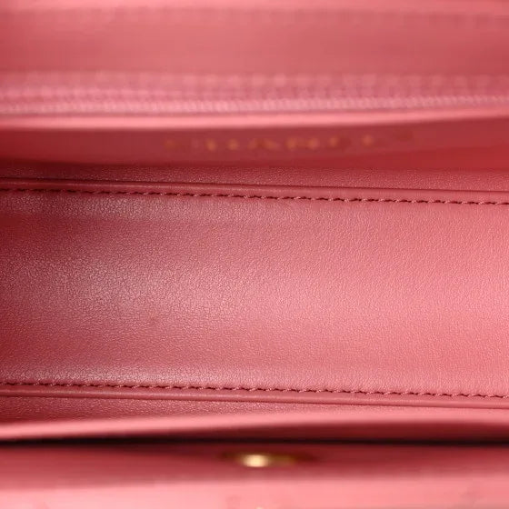 Chanel Pink Calfskin Mini Kelly Shopper - Faizah Outlet