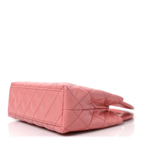 Chanel Pink Calfskin Mini Kelly Shopper - Faizah Outlet