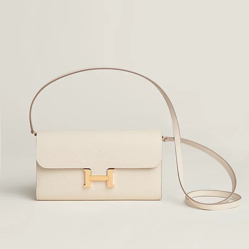 Designer Long Wallet in Epsom Calfskin - Faizah Outlet