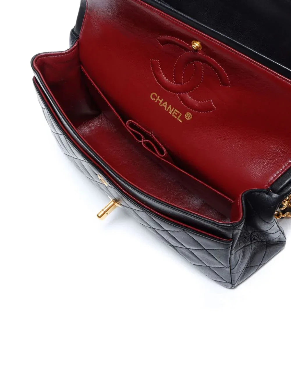 Double Flap Shoulder Bag - Faizah Outlet