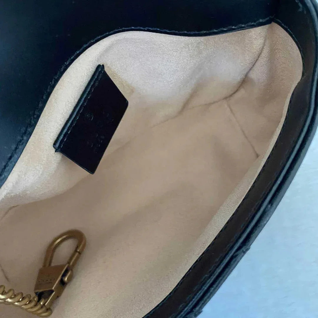 Black Matelassé Super Mini Bag - Faizah Outlet