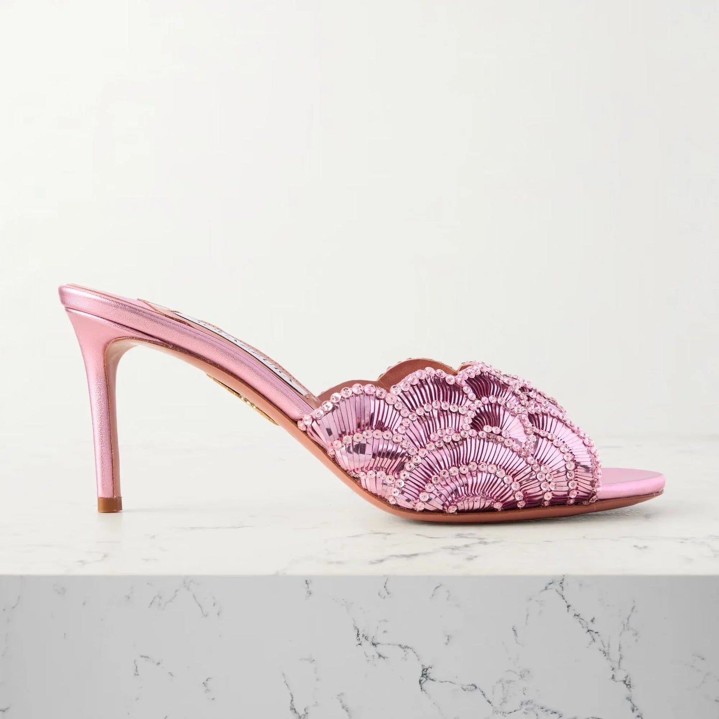 Crystal Glam Slip-On Mules - Faizah Outlet