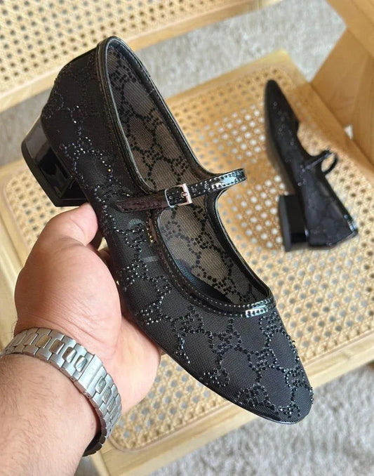 Elegant Back Strap Heels - Faizah Outlet