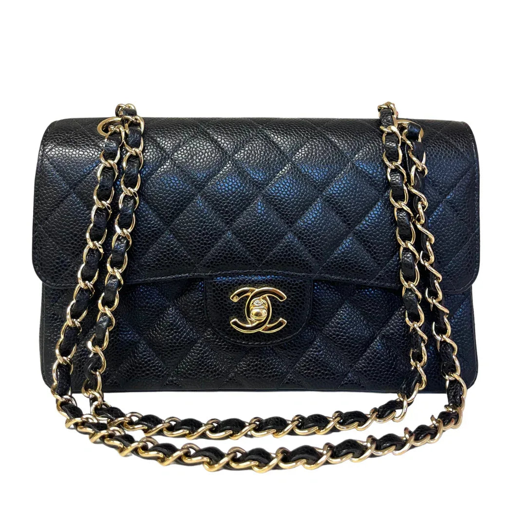 Small Vintage Caviar Classic Flap Bag - Faizah Outlet
