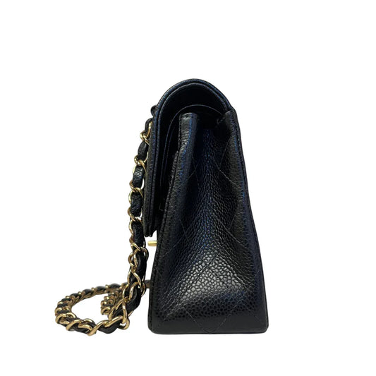 Small Vintage Caviar Classic Flap Bag - Faizah Outlet
