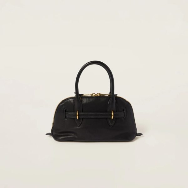 Aventure Nappa Leather Top Handle Bag - Image 3